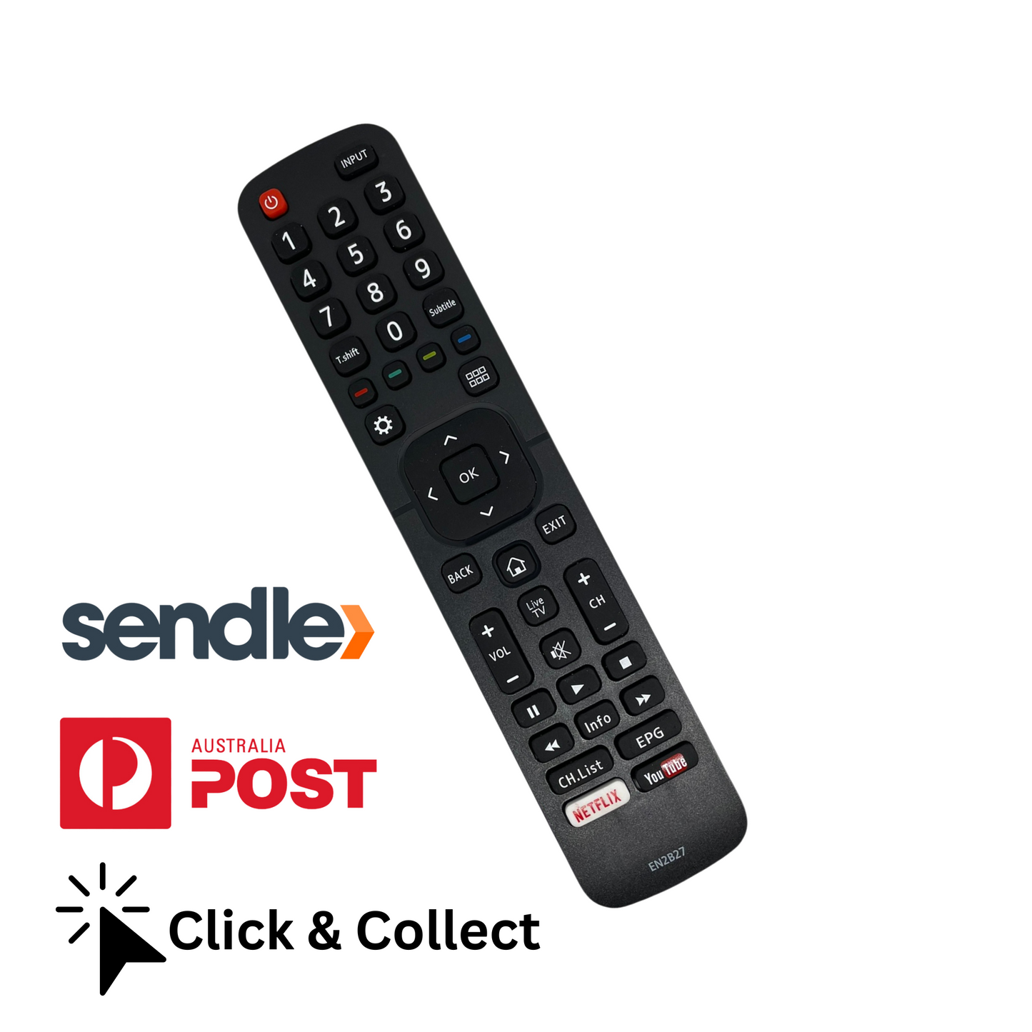 Hisense 65K720UW Remote (EN2B27)