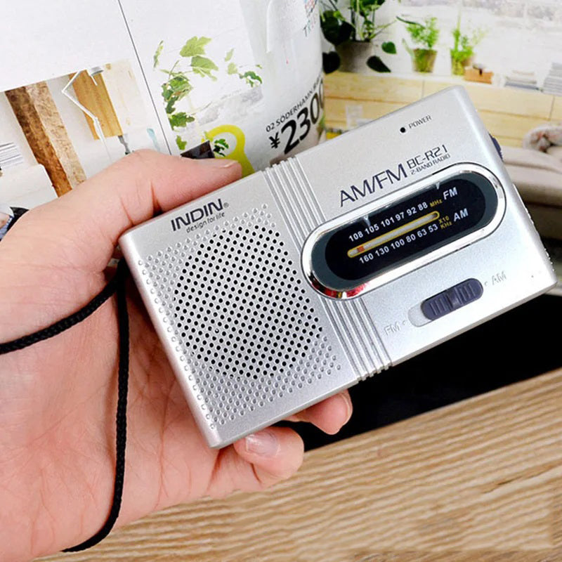 Mini Radio AM FM Battery Operated Home Soundbox