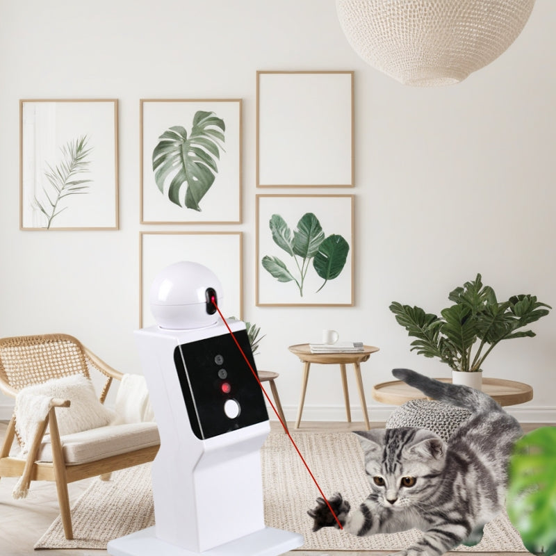 Random Moving Interactive Laser Cat Toy for Indoor
