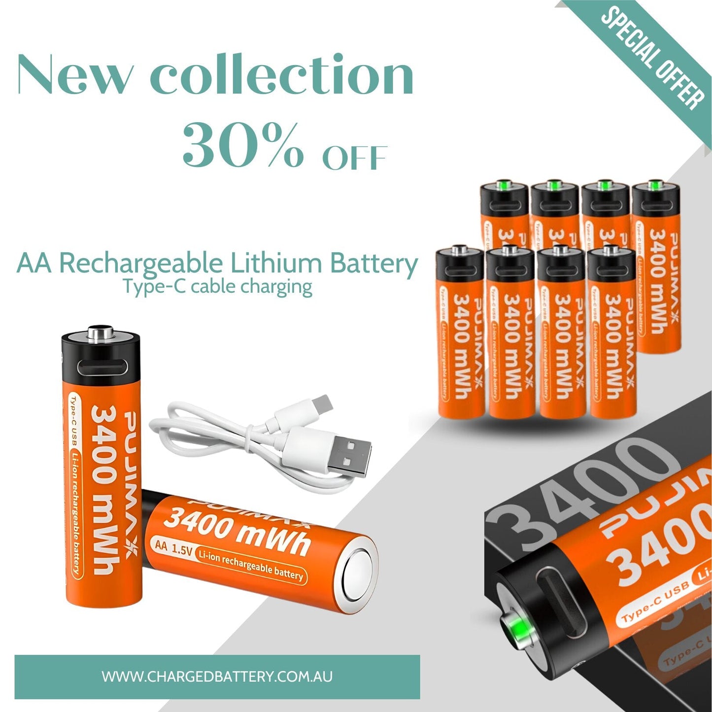 AA Battery - 1.5v (8 Pack)