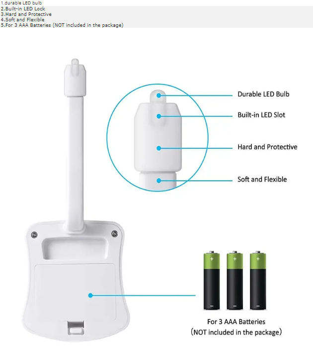 Motion Sensor Toilet LED Light 8 Colors