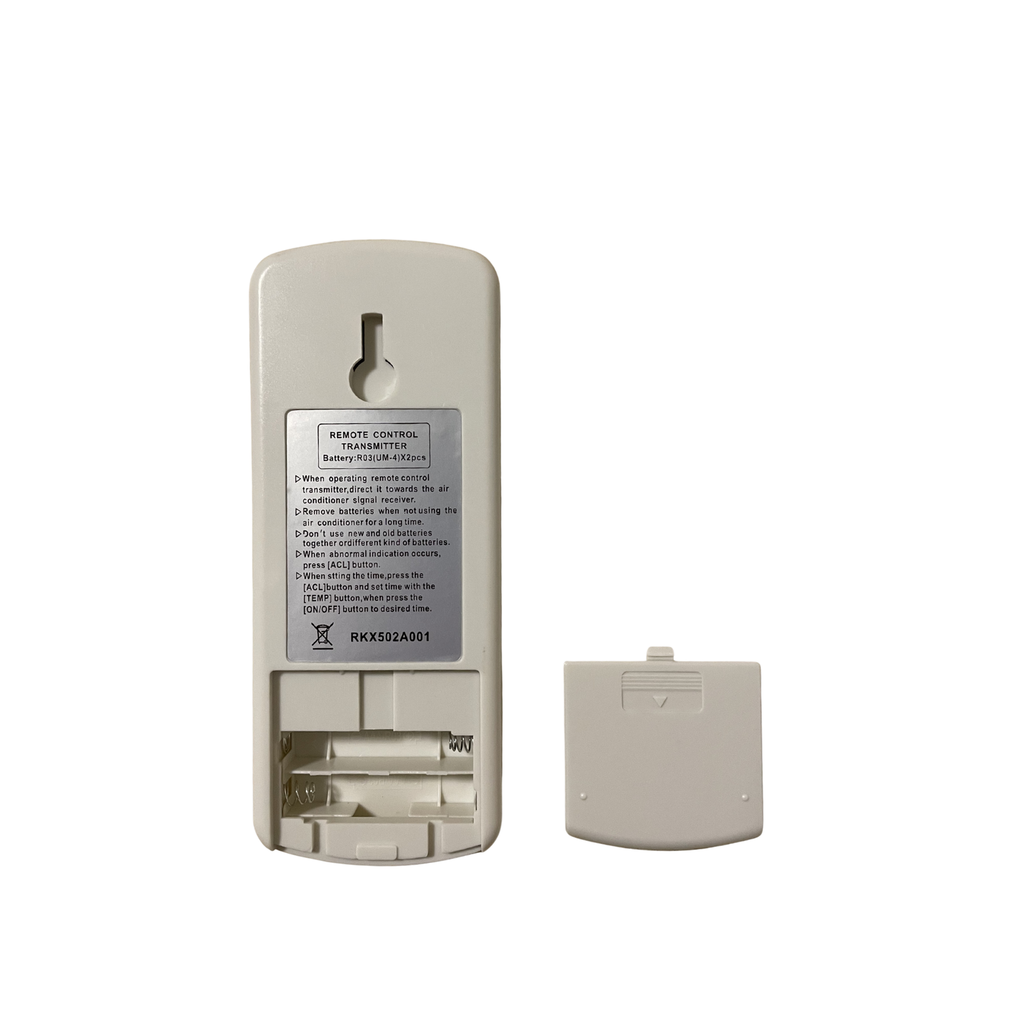 RKX502A001 Replacement Remote Control for Mitsubishi Air Conditioner
