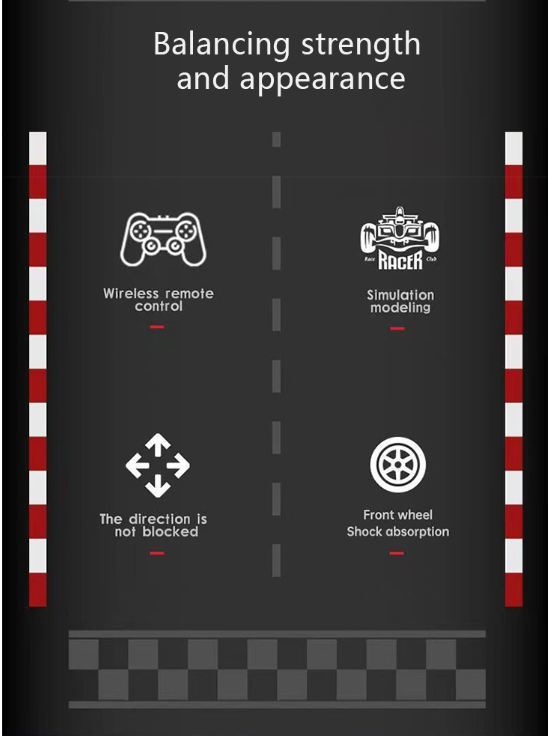 Four-wheel Drive Racing Car