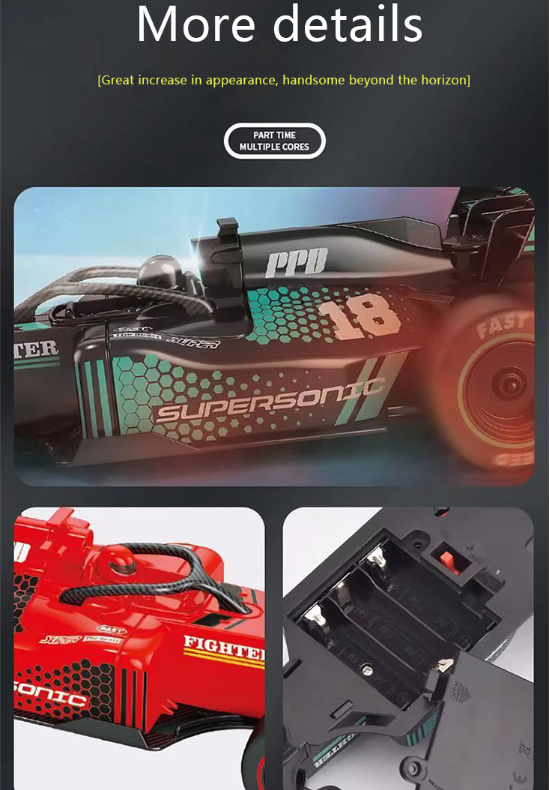 Four-wheel Drive Racing Car