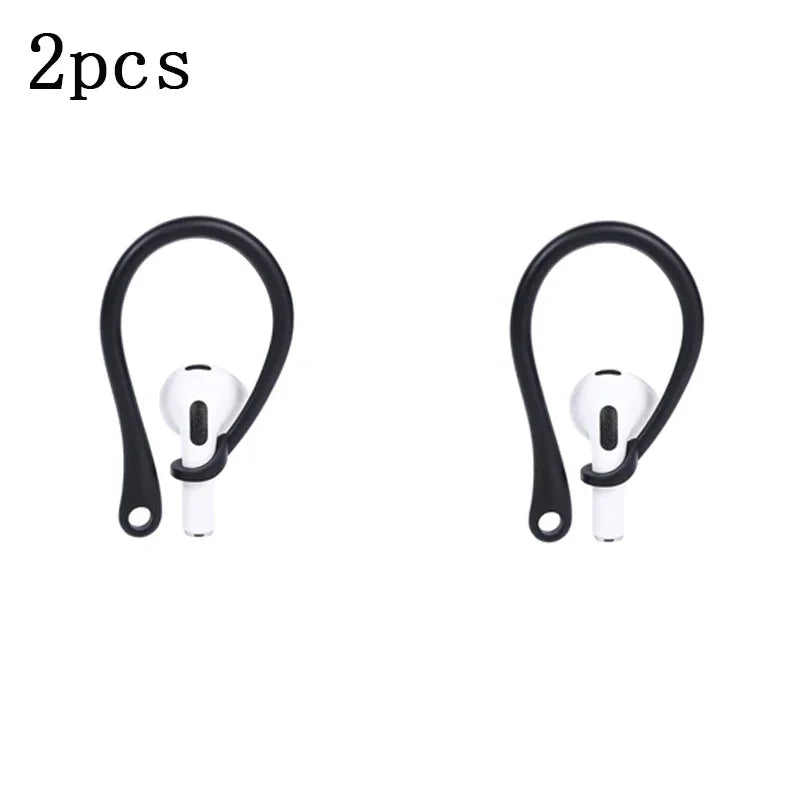 1/3/5/6Pairs Silicone Ear Hooks for Apple AirPods Pro Accessories Anti-fall Bluetooth Earphone Holder for AirPods 3 Earhooks