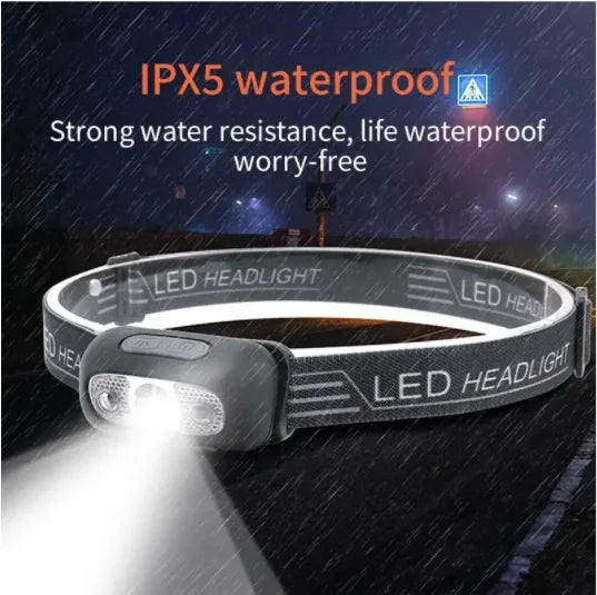Rechargeable LED Neck Light Book Light for Reading, 2 Brightness Levels, Bendable Arms - Ideal for Reading, Camping, Repairing