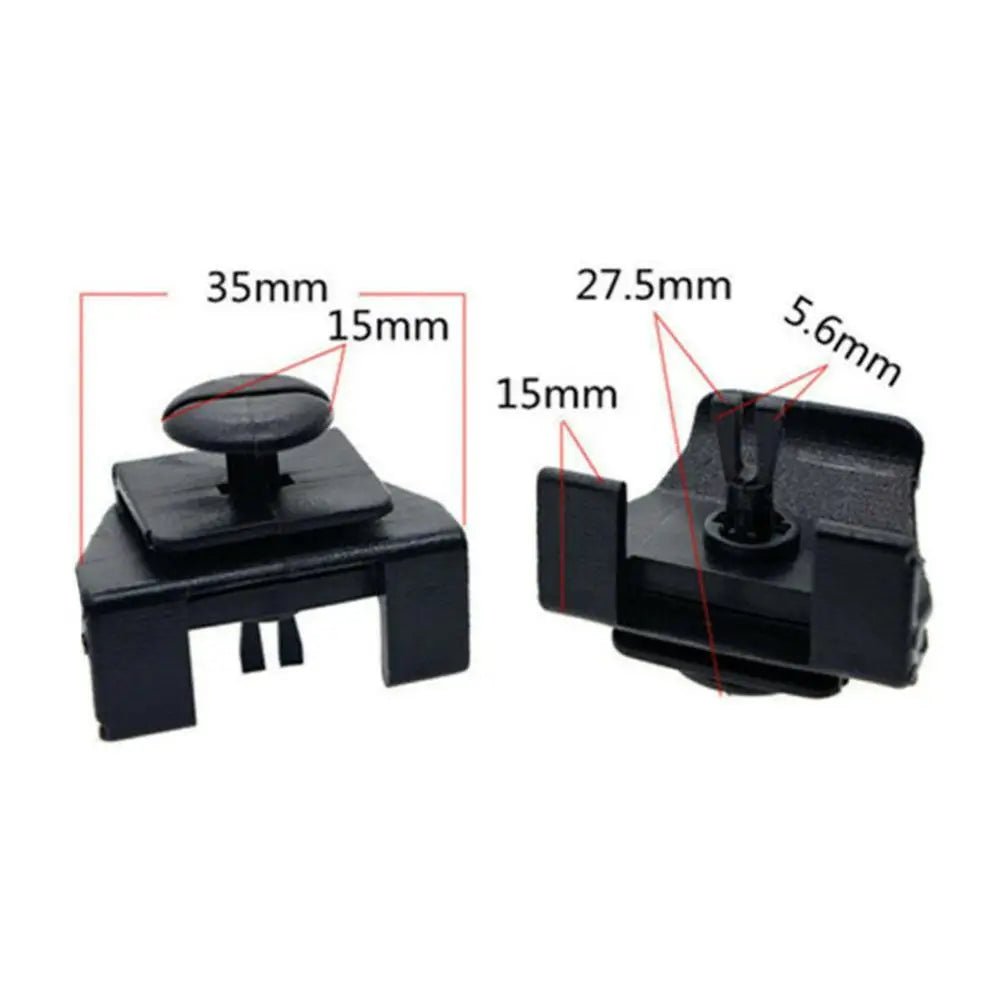 5pcs Car Bumper Clips,Nylon Front Bumper Retainer Clips,Universal Car Trim Clips For Toyota Lexus Side Skirt, Bumper, Door Panel