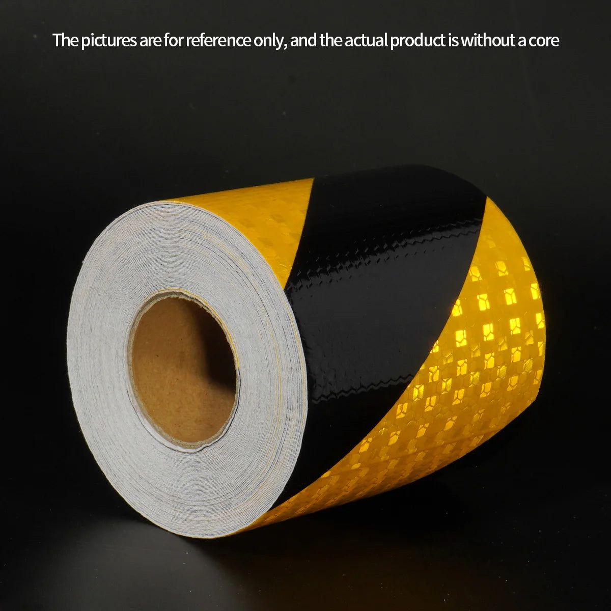 Car Bumper Reflective Stickers Reflective Warning Strip Tape Secure Reflector Stickers Decals Safety Warning Tape