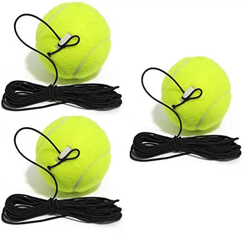Tennis Training Ball with String Tennis Balls With Elastic Rope Tennis Training Partner Rebound Practice Ball Self Practice Tool