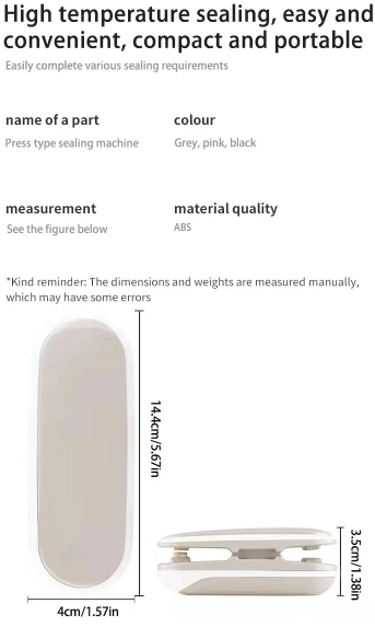 aa battery operated sealing machine