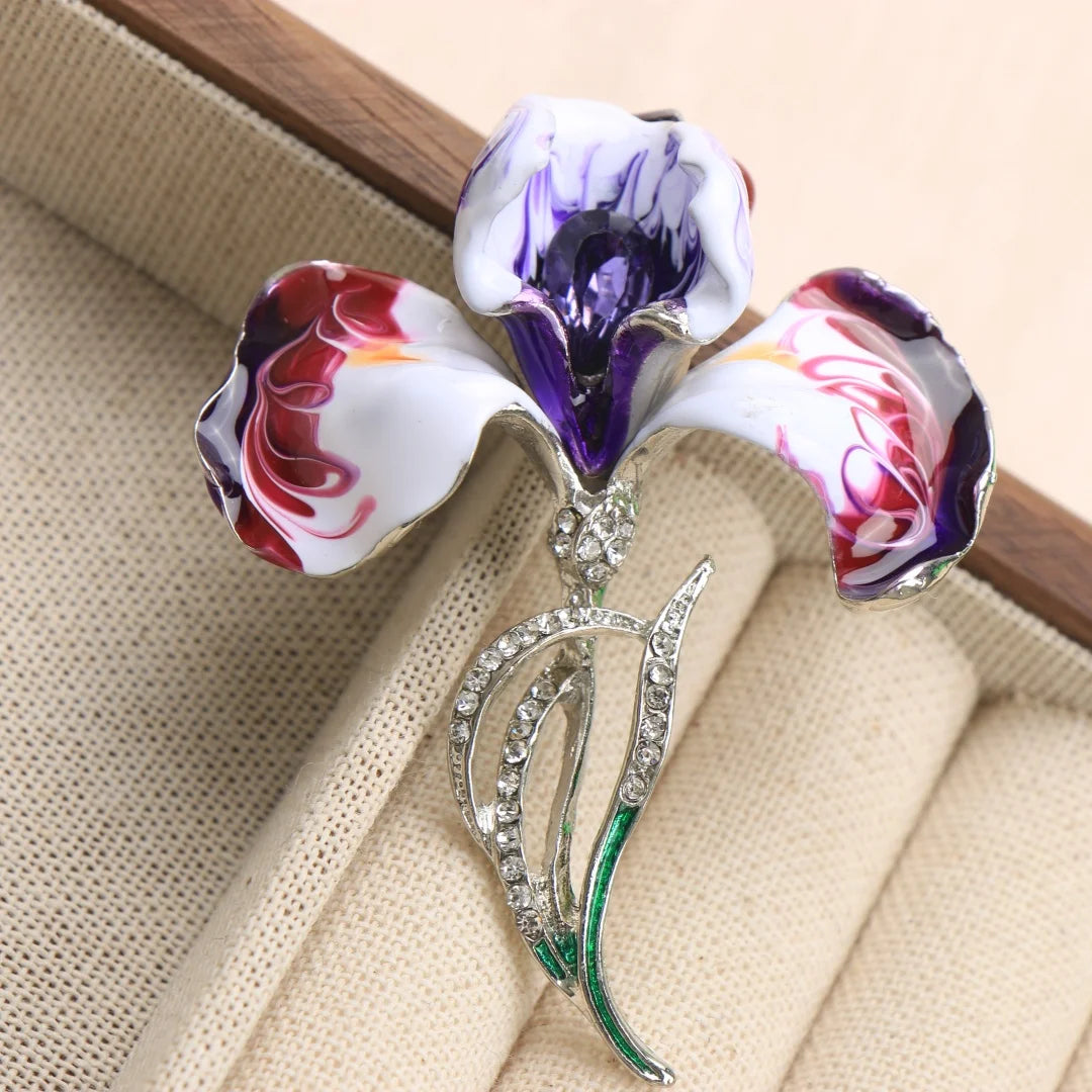 Baroque Luxury Floral Design Brooch for Men and Women, Jewelry Accessories, Wedding, Holiday, Party, Couple's Surprise Gift