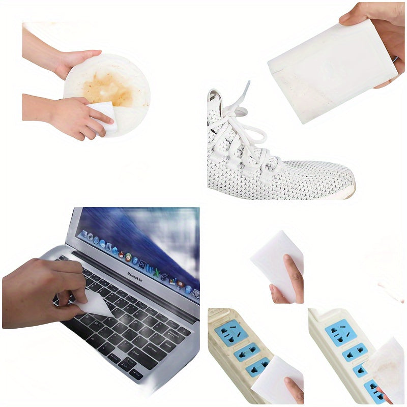 5pcs,  Sponge, Melamine Foam Sponge, Household Cleaning Sponge, Dish Sponge, Kitchen Cleaning Sponge,  Wash Sponge, for Sink, Oven, Stove, Pan, Bathroom, Shower, Tile, Wall, Shoes, Cleaning Supplies, Cleaning Tools