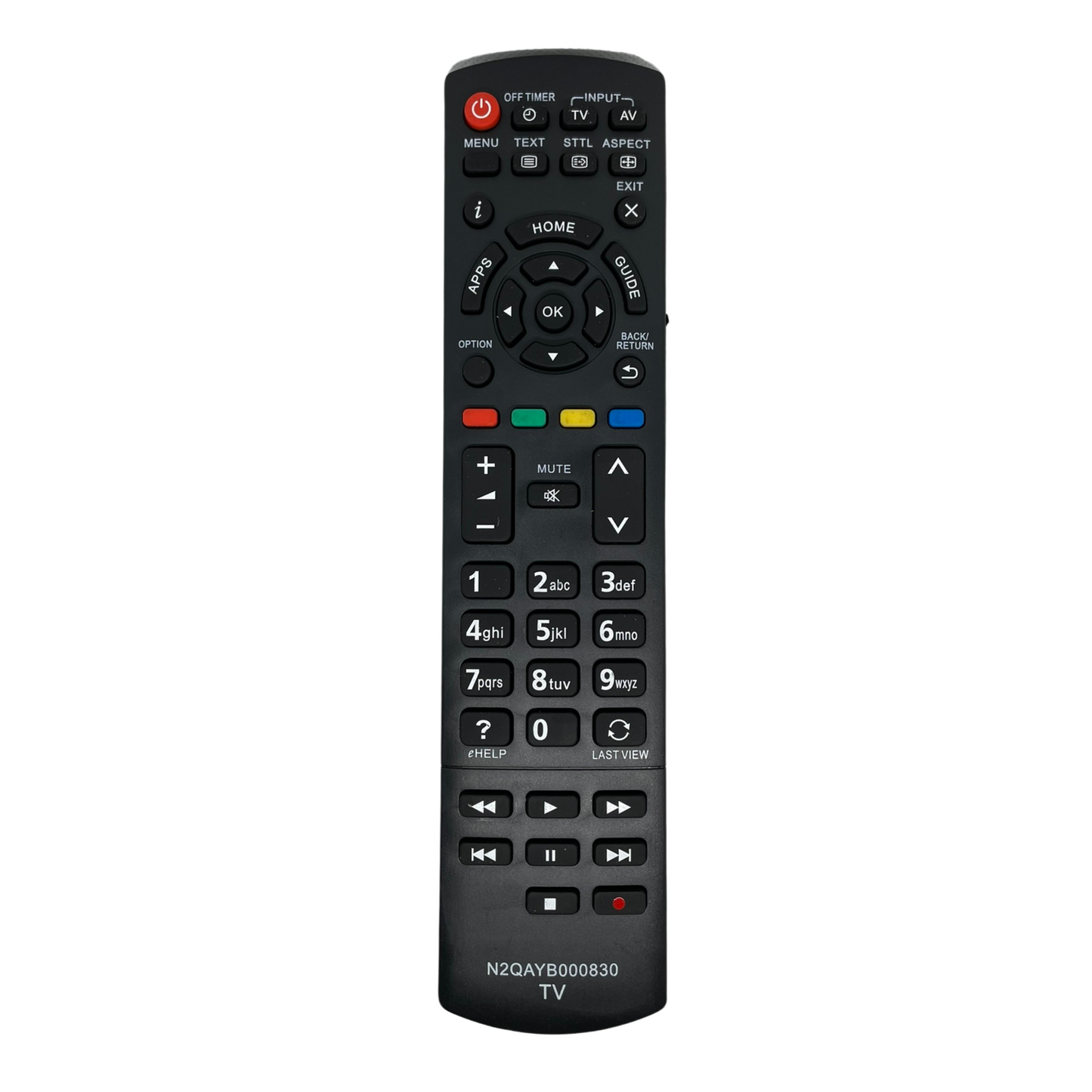 Panasonic TX-L39BLW6 Remote (N2QAYB000830)