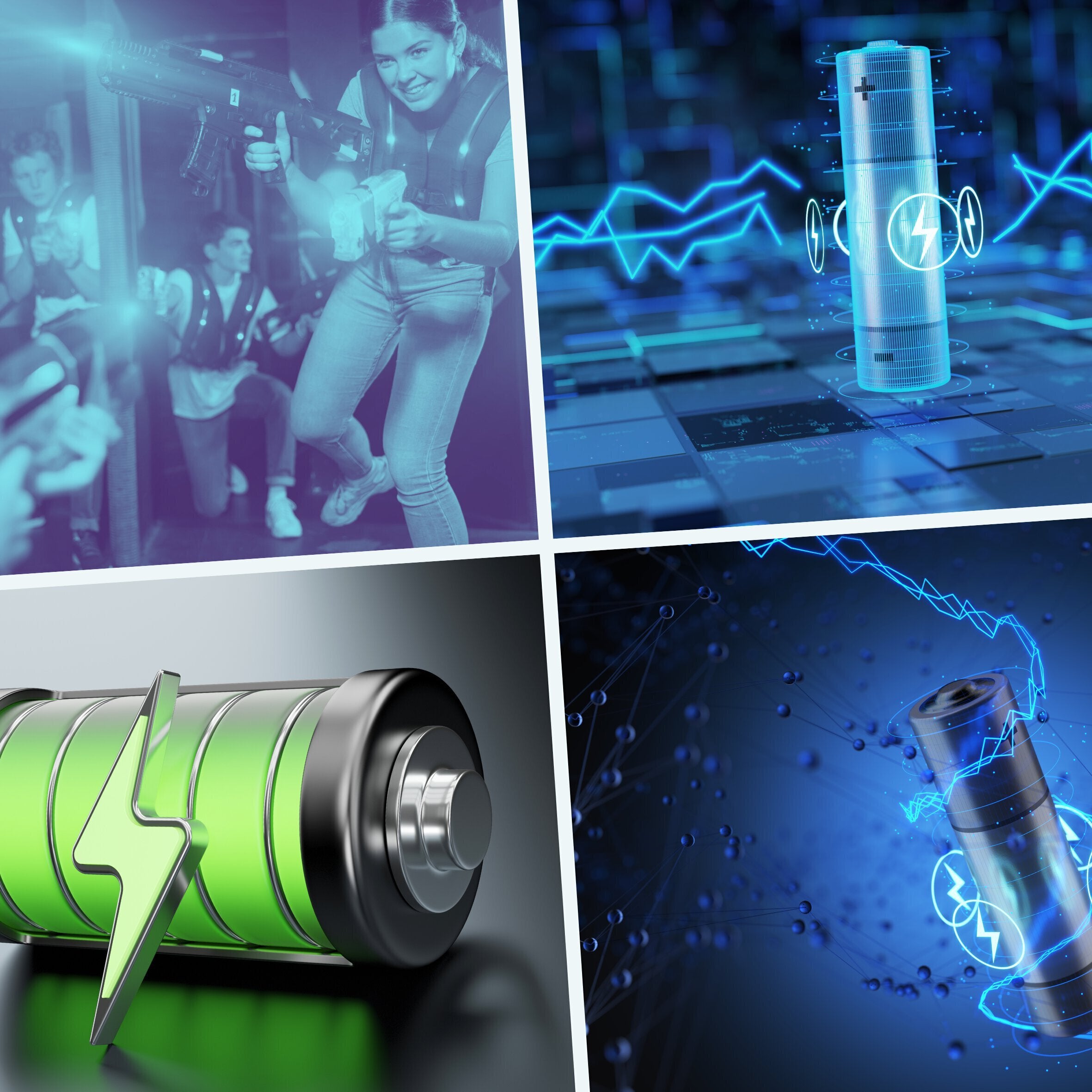 AA Portable Battery, Fully Charged, Precharged, Charged Battery - Fully charged portable battery delivered at your doorstep