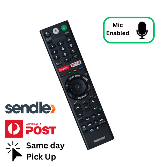 Sony XBR-49X850H Replacement Remote (RMF-TX200P Microphone Enabled)