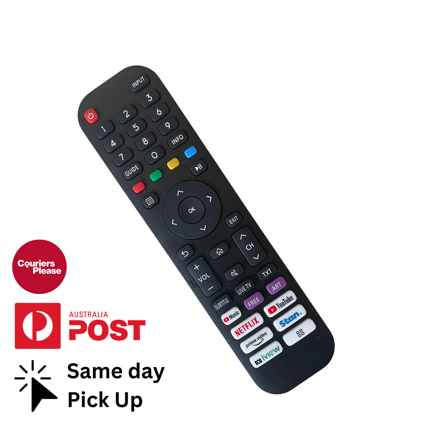 EN2Q30H Replacement Remote for Hisense VIDAA Televisions (EN2Q30H)