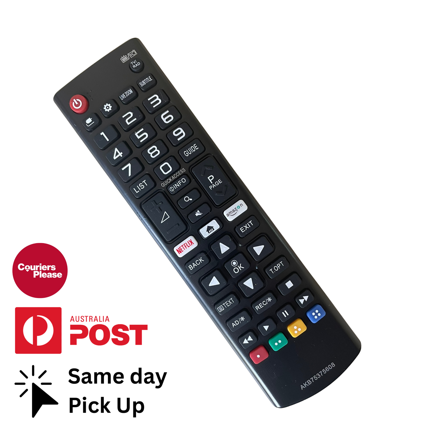 LG  65UK6450PLC Replacement Remote (AKB75375608)