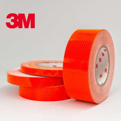 3M Diamond Grade Reflective Sticker Tape | 1M Length | High Visibility Safety Sticker for Car, Truck, Bike, Helmet