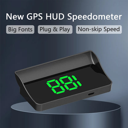 V9 car high-definition display KMH digital HUD windshield projection suitable for all automotive electronic components