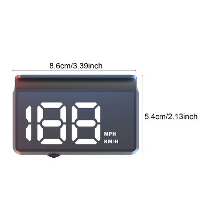 V9 car high-definition display KMH digital HUD windshield projection suitable for all automotive electronic components