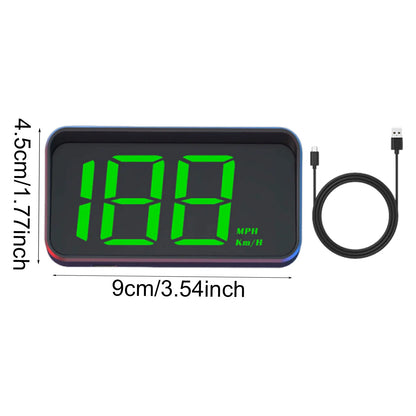 V9 car high-definition display KMH digital HUD windshield projection suitable for all automotive electronic components
