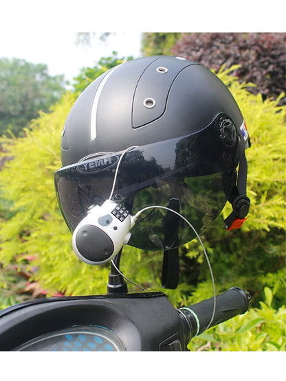 NeW Bicycle motorcycle steel wire rope cow lock retractable helmet lock fashion Durable Combination Lock Wire Lock Bike Accessor