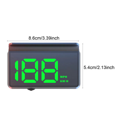 V9 car high-definition display KMH digital HUD windshield projection suitable for all automotive electronic components