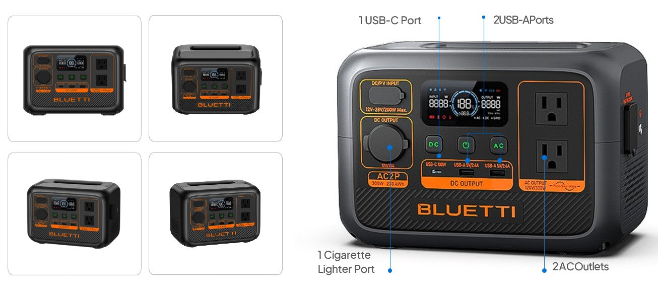Bluetti AC2P Portable Power Station