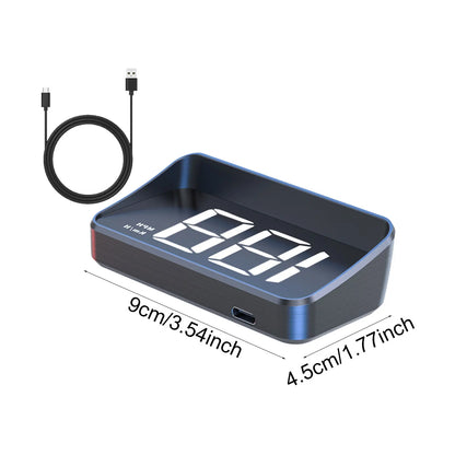 V9 car high-definition display KMH digital HUD windshield projection suitable for all automotive electronic components