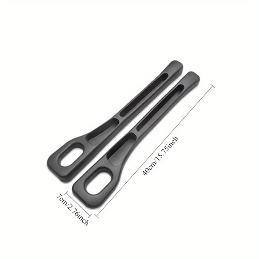 2Pcs Car Seat Gap Filler Seat Crevice Storage Box Bag Between Seats Console Organizer Decoration Interior Auto Accessories