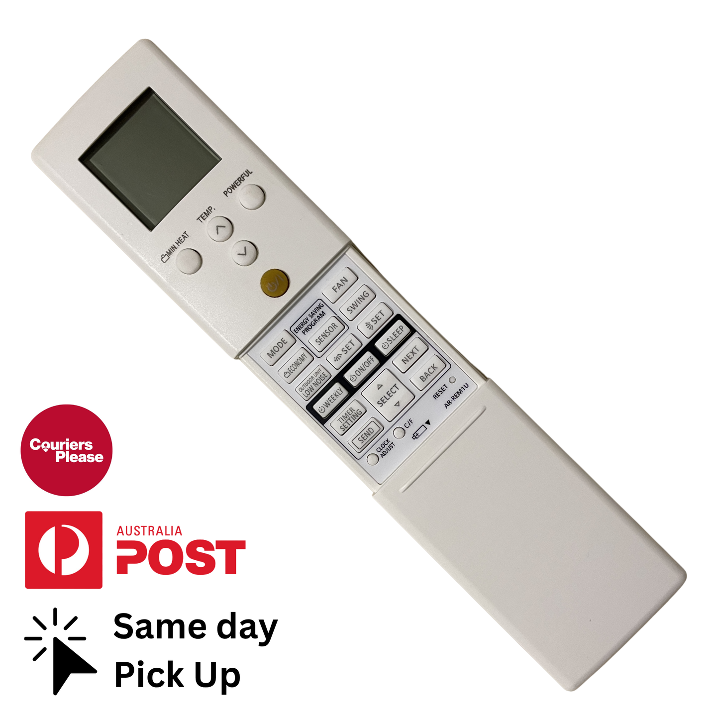 AR-REM1U Replacement Remote Control for Fujitsu Air Conditioner