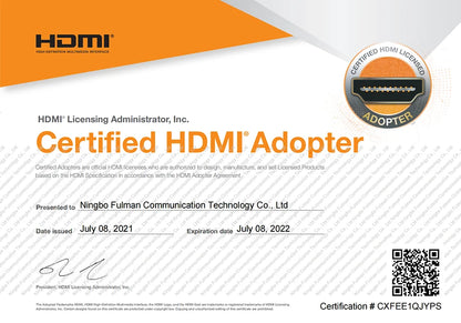 Vention HDMI Adapter 90 270 Degree Right Angle Male to Female Converter 4K HD Connector for HDTV PS4 Lptop TV Box HDMI Extender