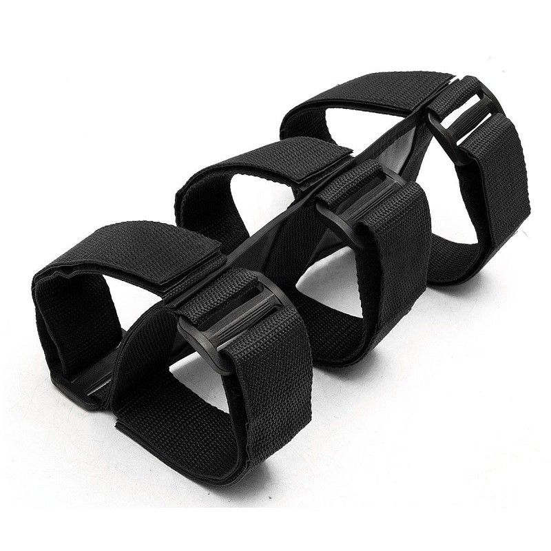 Adjustable Extinguisher Mount Strap Oxford Cloth Car Roll Bar Fire Extinguisher Holder Belt for Jeep Wrangler TJ JK JL 1997-2018