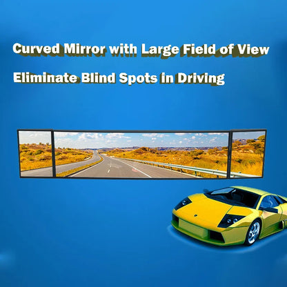 Car Clip On Rear View Mirror Convex Mirror Driving Safety Universal Wide Angle Rear View Mirror Auto Car Interior Mirrors