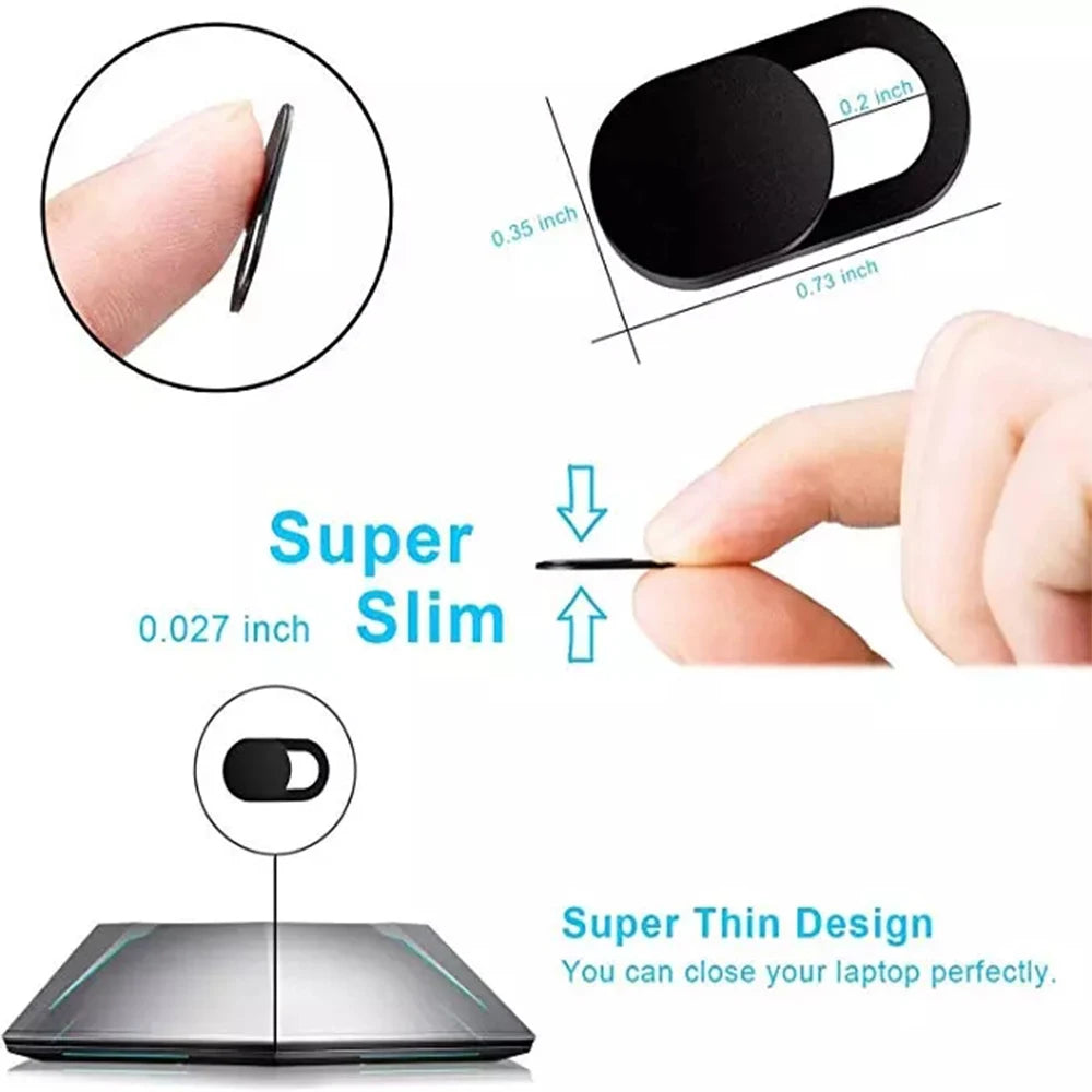 20/10/5/1pcs Sliding Webcam Cover Laptop Camera Cover Slider Phone Antispy For iPad PC Macbook Tablet lenses Privacy Sticker