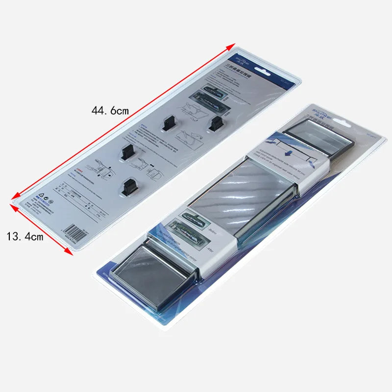 Car Clip On Rear View Mirror Convex Mirror Driving Safety Universal Wide Angle Rear View Mirror Auto Car Interior Mirrors
