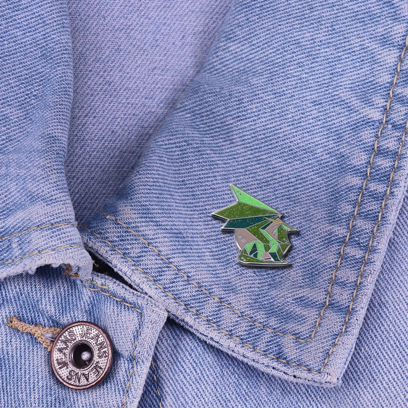 Spyro Crystal Dragon Glitter Badge Gamers Wonderful Collection