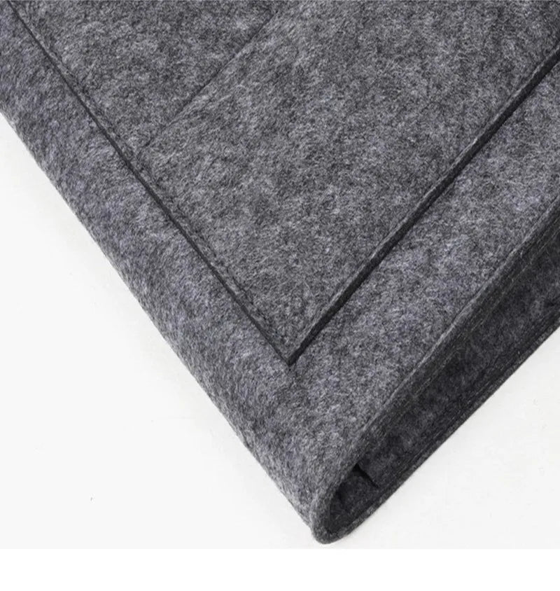 Storage Hang Bag Felt Dormitory Bed Sofa Bedroom Carpet Store Content For CD Magazines, Stationery Pad Mobile Phones Sundries