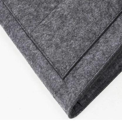 Storage Hang Bag Felt Dormitory Bed Sofa Bedroom Carpet Store Content For CD Magazines, Stationery Pad Mobile Phones Sundries