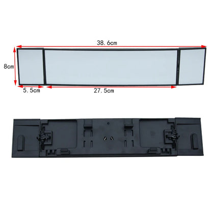 Car Clip On Rear View Mirror Convex Mirror Driving Safety Universal Wide Angle Rear View Mirror Auto Car Interior Mirrors