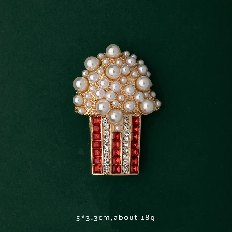 Fashion Animal Plant Lapel Pins Fruits Food Mix Brooches Badges Backpack Cute Pins Party Gifts For Friends Jewelry