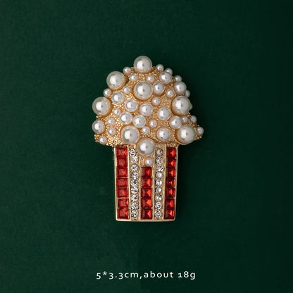 Fashion Animal Plant Lapel Pins Fruits Food Mix Brooches Badges Backpack Cute Pins Party Gifts For Friends Jewelry