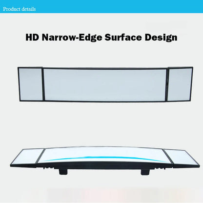 Car Clip On Rear View Mirror Convex Mirror Driving Safety Universal Wide Angle Rear View Mirror Auto Car Interior Mirrors