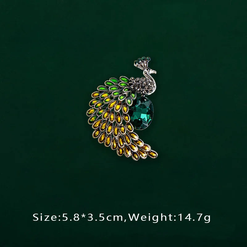 Creative Enamel Female Suit Bird Dragonfly Animal Pin Brooch Fashion Woman Girl Bag School Bag Brooches Accessories