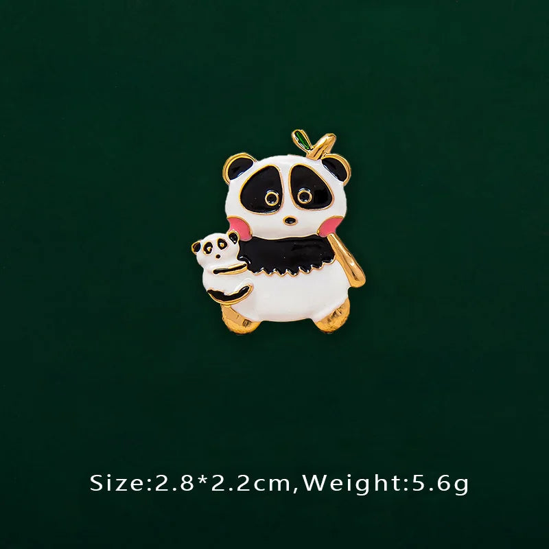 Creative Enamel Female Suit Bird Dragonfly Animal Pin Brooch Fashion Woman Girl Bag School Bag Brooches Accessories