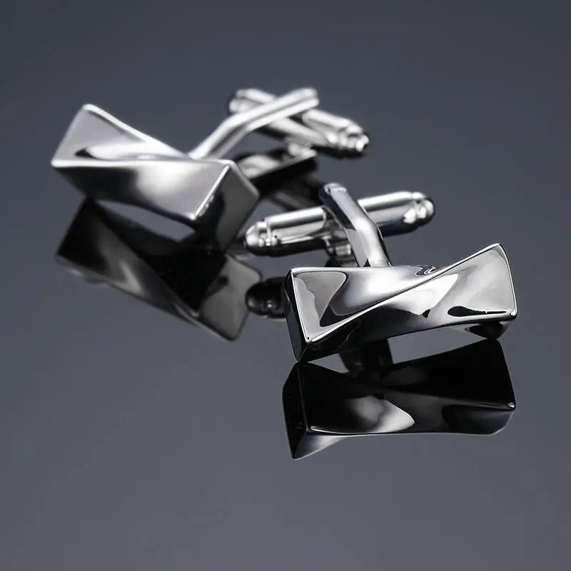 New Arrive Shirt Cufflinks Men steel Laser Engraving Cuff Links For Wedding Party Fashion Simple Men Sleeve Shirt Cufflinks