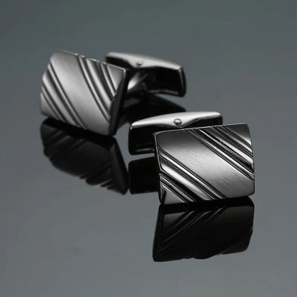 New Arrive Shirt Cufflinks Men steel Laser Engraving Cuff Links For Wedding Party Fashion Simple Men Sleeve Shirt Cufflinks