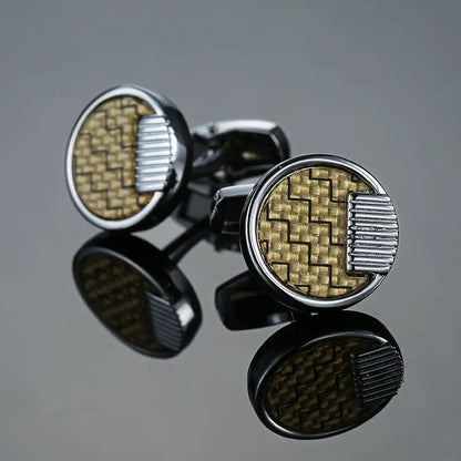 New Arrive Shirt Cufflinks Men steel Laser Engraving Cuff Links For Wedding Party Fashion Simple Men Sleeve Shirt Cufflinks