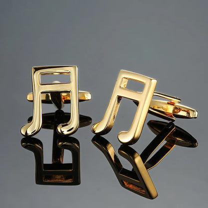 new brand high quality cuff links brass musical instruments Sax trumpet drum piano violin music symbol French shirt Cufflinks