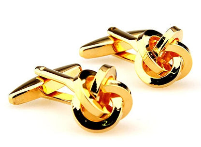 Black Cufflinks for men fashion knot design top quality copper hotsale cufflinks whoelsale&retail